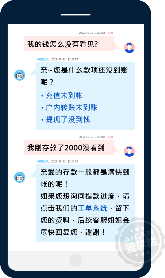 7天24小時全天候专业服務-爱挚能Ai客服系统-数千网站/APP平台首选